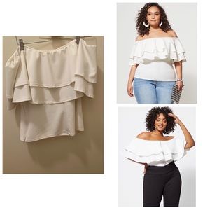 Marcella Ruffle Top - Off the shoulder